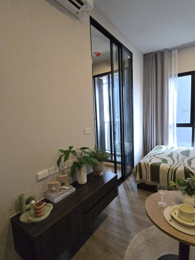 For rent: Origin Plug & Play Ramintra, fully furnished corner unit, very quiet and private. Ready to move in!