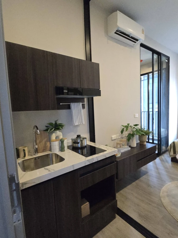 For rent: Origin Plug & Play Ramintra, fully furnished corner unit, very quiet and private. Ready to move in!