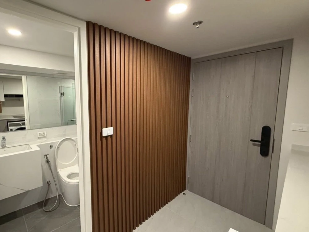 For rent: Origin Plug & Play Ramkhamhaeng Triple Station, 11th floor, Building A, complete with furniture and electrical appliances, ready to move in