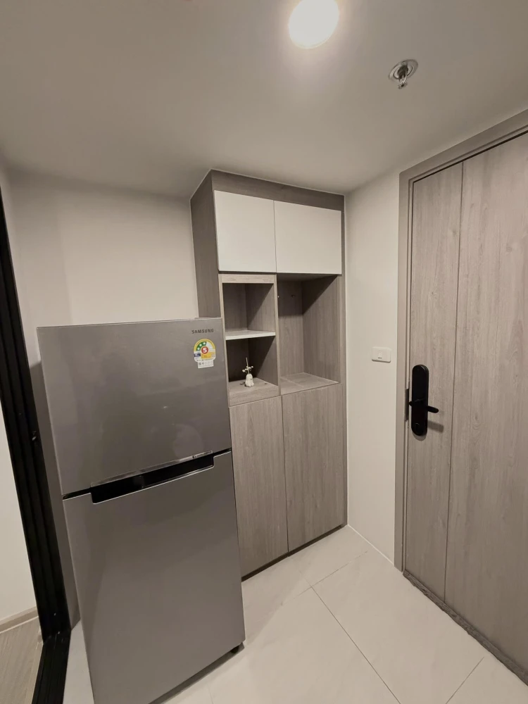 For rent: Origin Plug & Play Ramkhamhaeng Triple Station, high floor (20th floor), unobstructed view, fully furnished, ready to move in.
