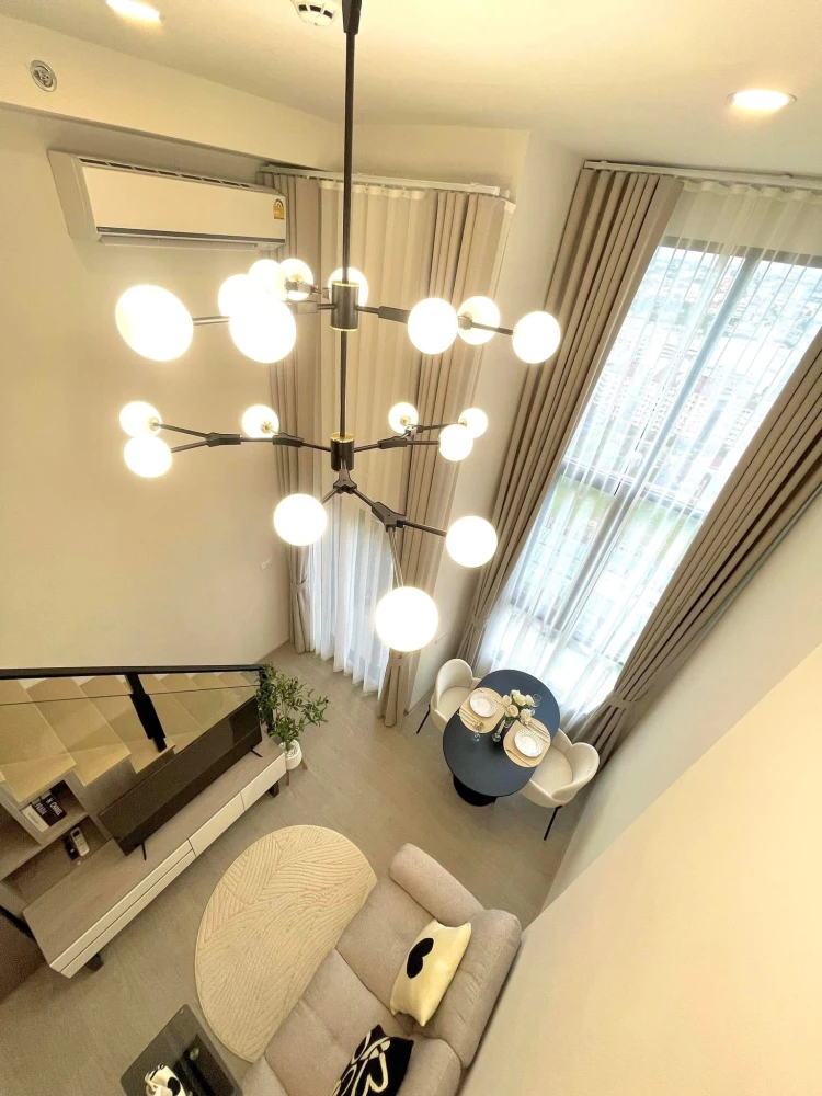 For rent: Origin Plug & Play Ramkhamhaeng Triple Station, complete with electrical appliances, basic furniture, ready to move in