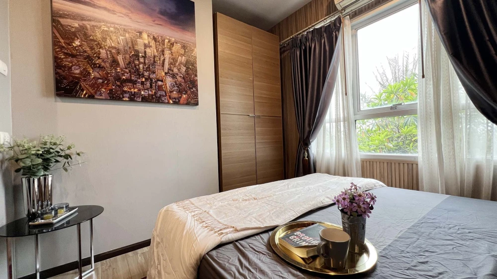 For rent: Origins Bangmod-Rama 2, 5th floor, pool view, fully furnished, book now.