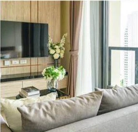For rent PANORA PATTAYA 27th floor Sea view, can see the sea from the bedroom, ready to move in