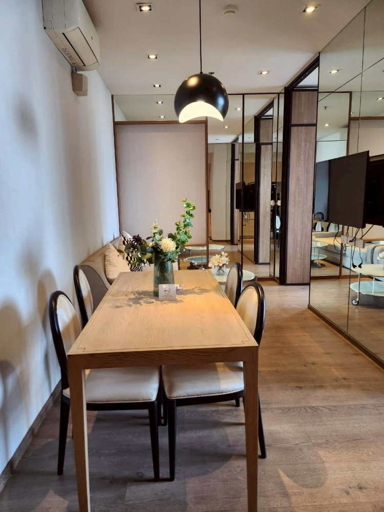 For rent: Park 24 Origin Phrom Phong, garden view, fully furnished, built-in decoration, must reserve.