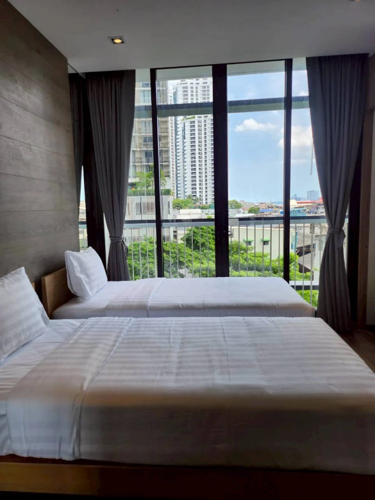 For rent: Park 24 Origin Phrom Phong, garden view, fully furnished, built-in decoration, must reserve.