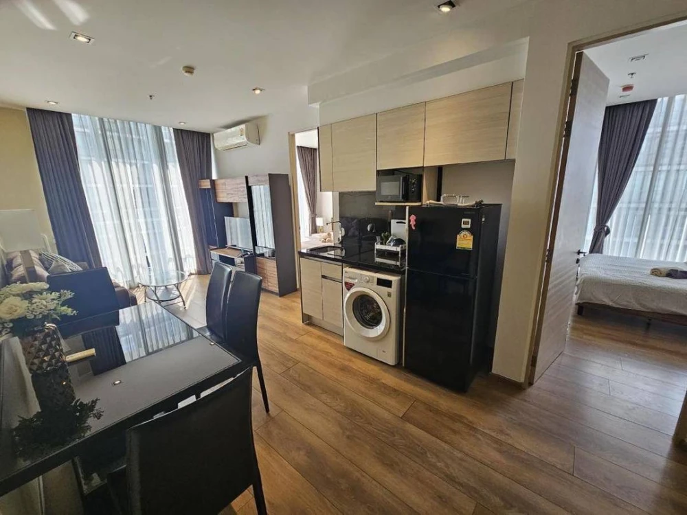 For rent: Park 24 Origin Phrom Phong, a nice room, decorated in a controlled tone, with complete facilities. Book now!