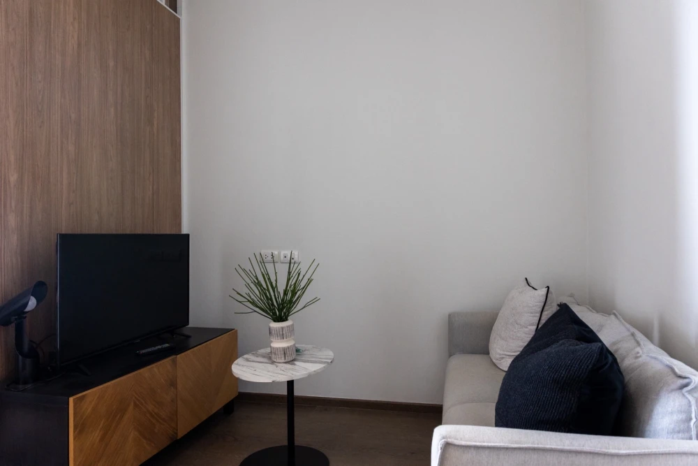 For rent: Park 24 Origin Phrom Phong, studio room, decorated in a cool theme, good location, fully furnished, reserve now!