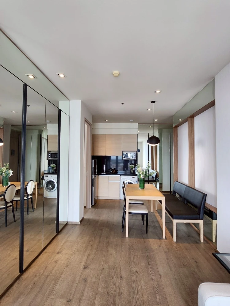 For rent: Park 24 Origin Phrom Phong, Building 4, 14th floor, 2 bedrooms, 1 bathroom, fully furnished, ready to move in
