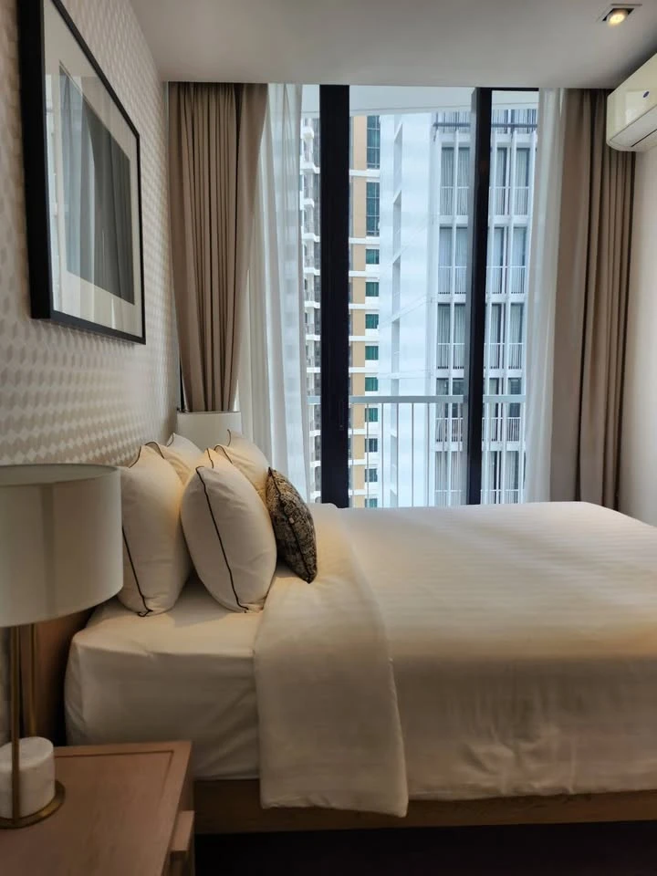 For rent: Park 24 Origin Phrom Phong, 2 bedrooms, 1 bathroom, fully furnished with high-quality appliances. Hurry, it'll be gone soon!