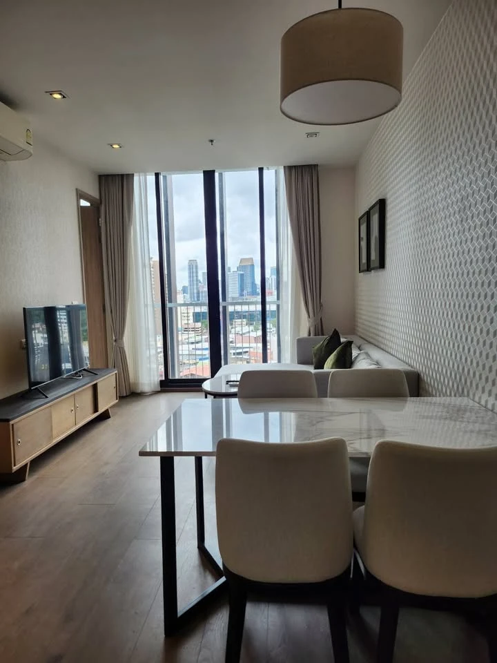 For rent: Park 24 Origin Phrom Phong, 2 bedrooms, 1 bathroom, fully furnished with high-quality appliances. Hurry, it'll be gone soon!