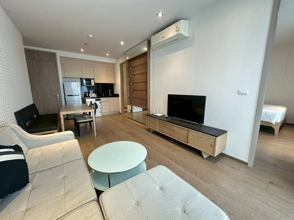 For rent: Park Origin 24 Phrom Phong, a nice room, decorated in a simple, luxurious, clean style. Hurry and reserve now++