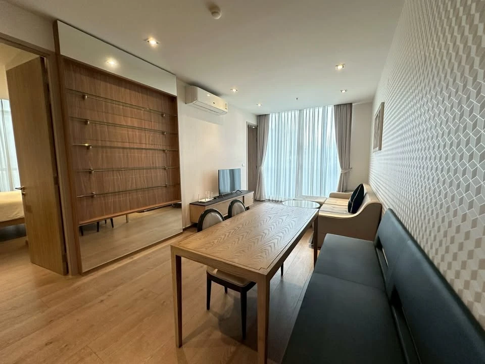 For rent: Park Origin 24 Phrom Phong, a nice room, decorated in a simple, luxurious, clean style. Hurry and reserve now++