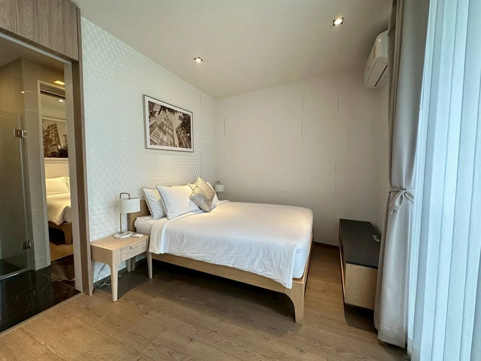 For rent: Park Origin 24 Phrom Phong, a nice room, decorated in a simple, luxurious, clean style. Hurry and reserve now++