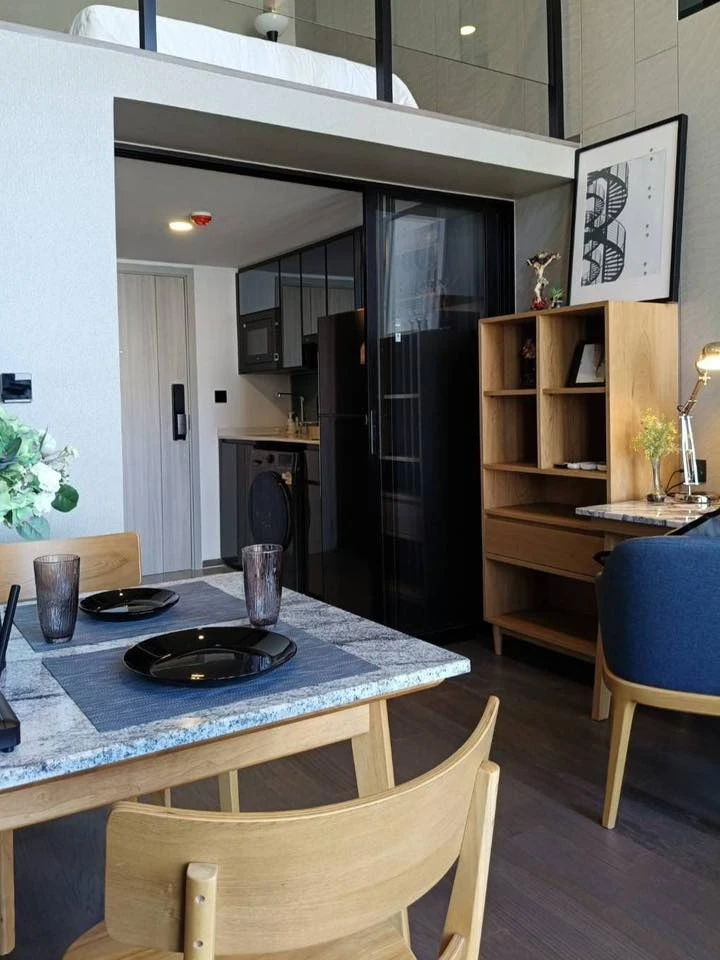 For rent: Park Origin Chula Samyan. Nice high-floor unit with complete amenities. Book now!
