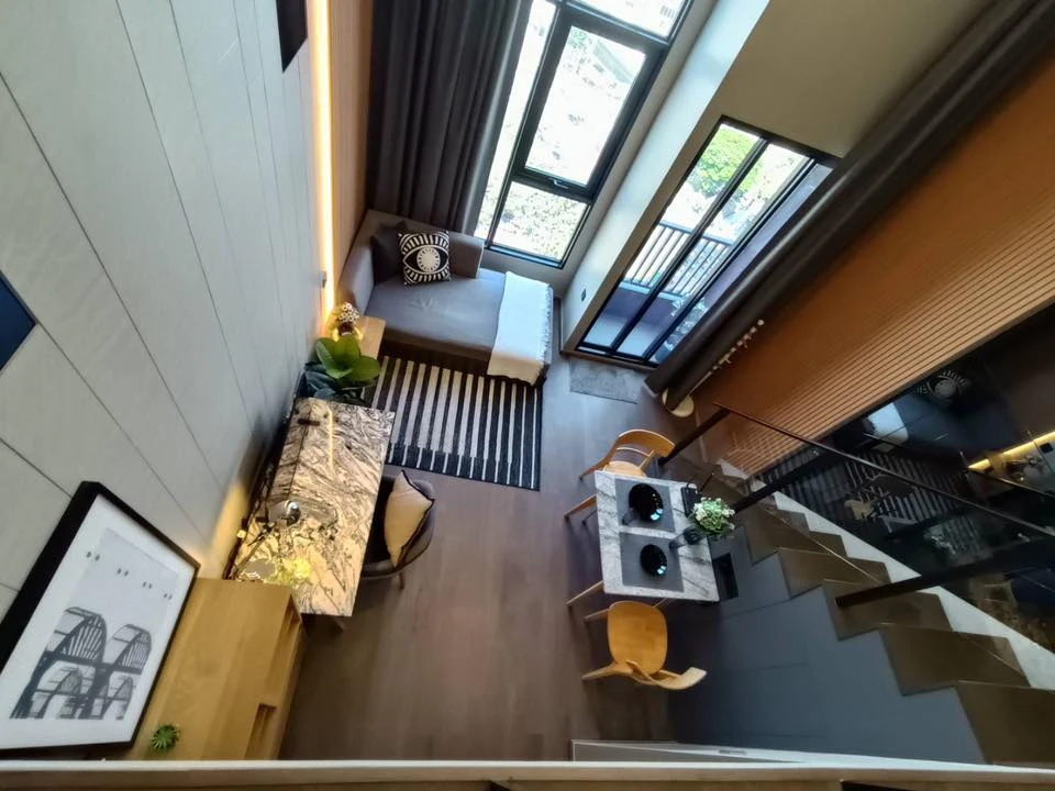 For rent: Park Origin Chula Samyan. Nice high-floor unit with complete amenities. Book now!