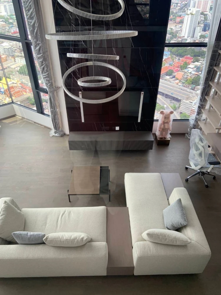 For rent: Park Origin Chula Samyan, large usable area, stunningly decorated, great location, beautiful view, not blocked, don't miss it.