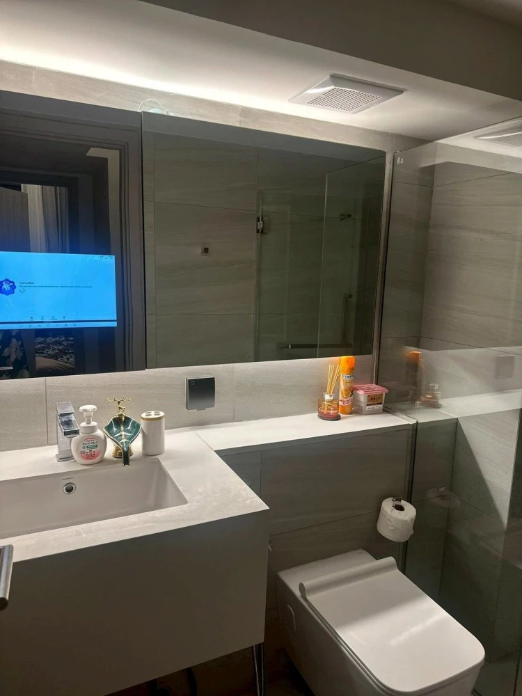 For rent: Park Origin Chula Samyan, private corner room, luxuriously decorated, with specially designed ceiling lights, extremely livable.