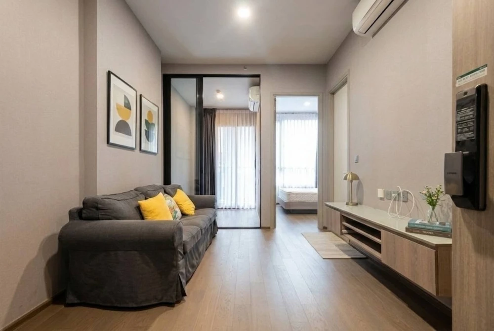 For rent: Park Origin Phayathai, 1 bedroom, 1 bathroom. Nicely decorated with a coordinated theme and fully furnished. Book now!