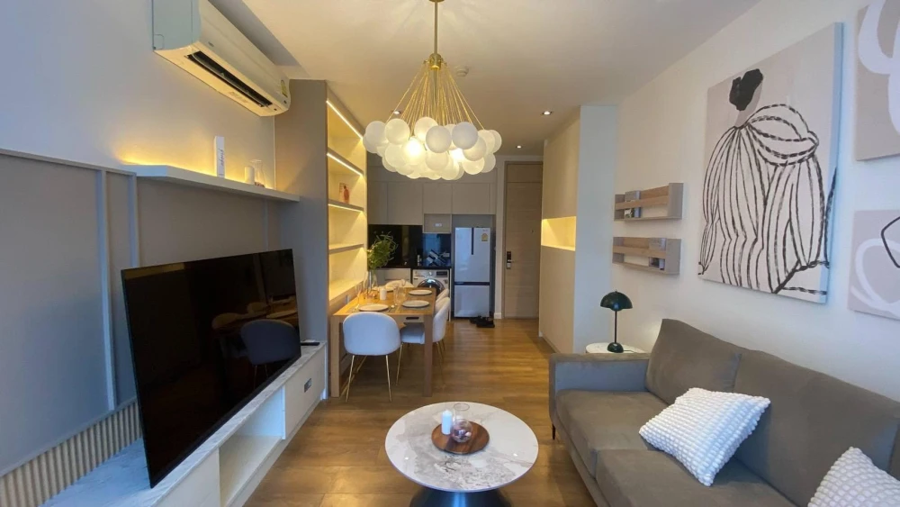 For rent Park Origin Phrompong Sukhumvit24, best corner room on the floor, Benjasiri Park view, North and East directions, book now