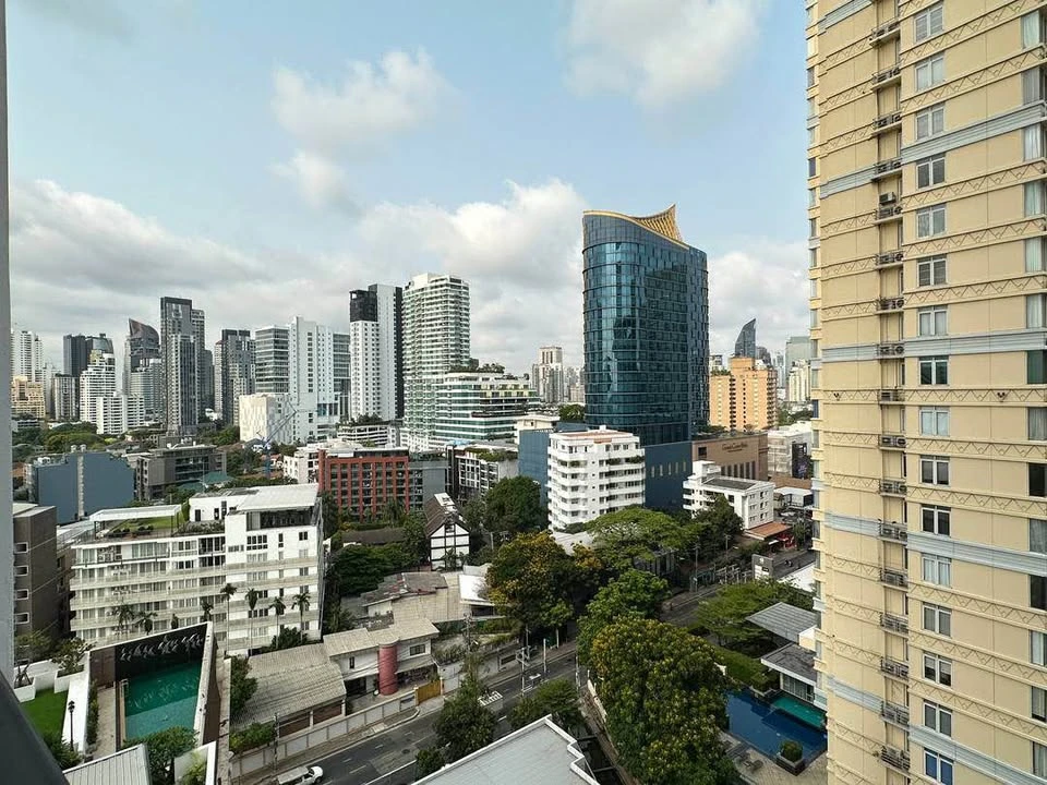 For rent: Park origin Thonglor, 1 beautiful bedroom, middle floor, beautiful Thonglor view, ready to move in, don't delay.