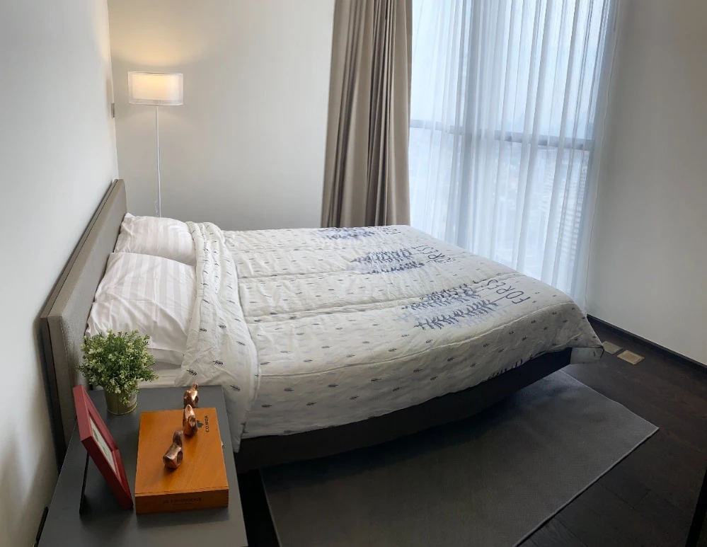 For rent: Park Origin Thonglor, 33rd floor, high floor, great view, fully furnished. Book now! (Quickly!)