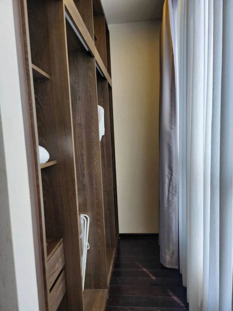 For rent: Park Origin Thonglor, Building B, very high floor, spacious room, fully furnished, very attractive.