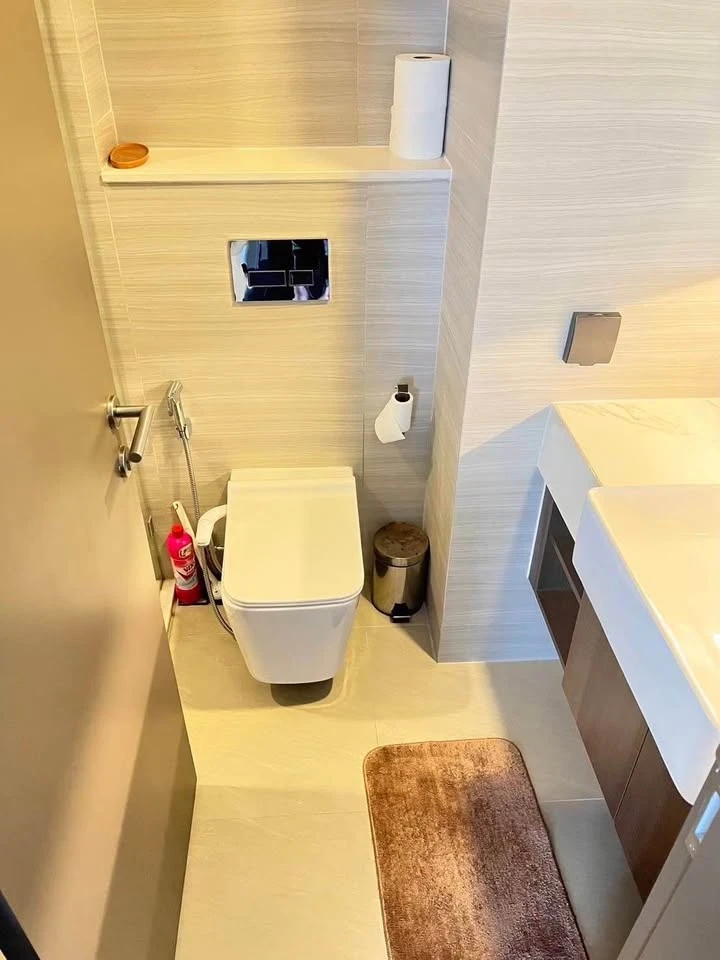 For rent Park Origin Thonglor, spacious room, lots of usable space, fully furnished, has a jacuzzi, book now