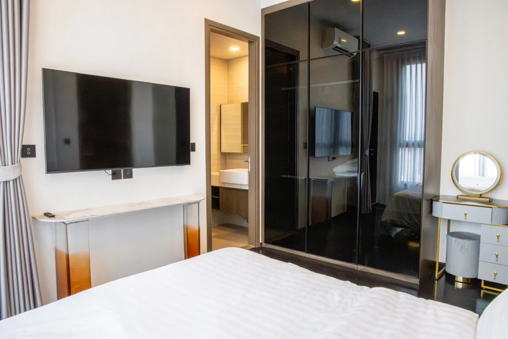For rent: Park Origin Thonglor, high floor unit, ready to move in, fully furnished, complete amenities. Book now before it's too late!