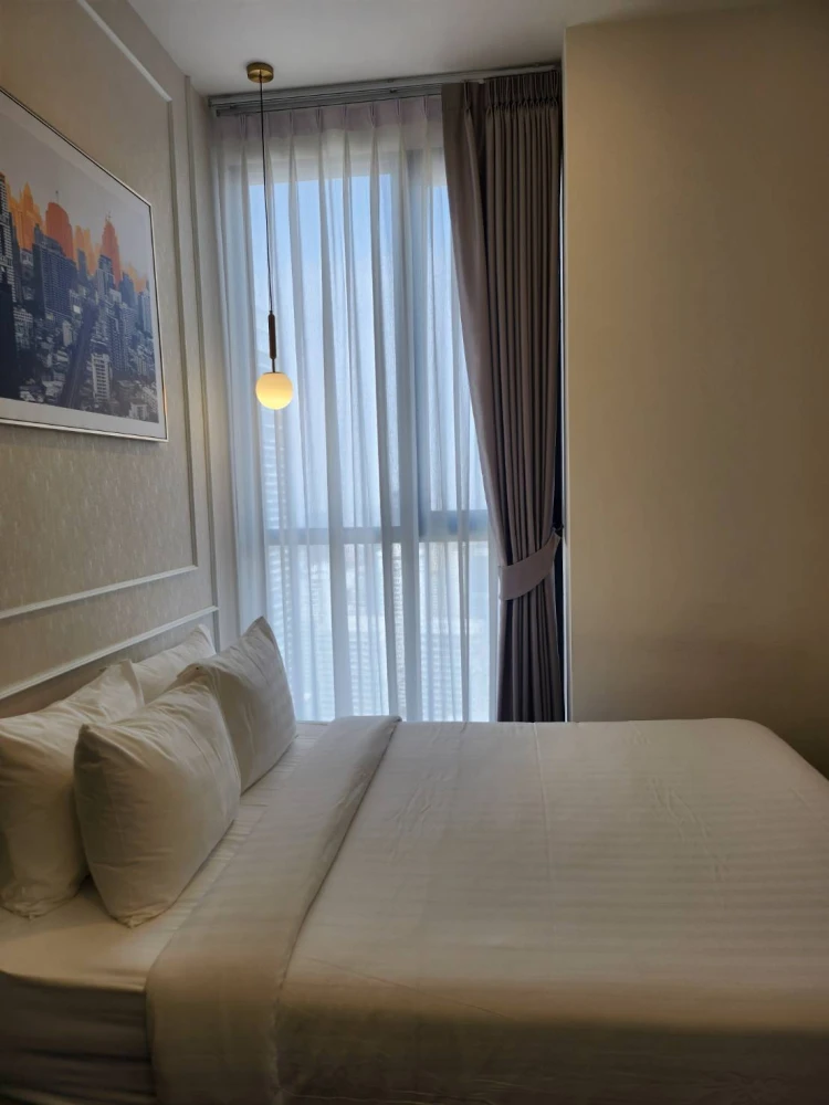 For rent: Park Origin Thonglor, a cozy room with bathtub, high floor, fully equipped with amenities. Reserve now before it's too late!!!