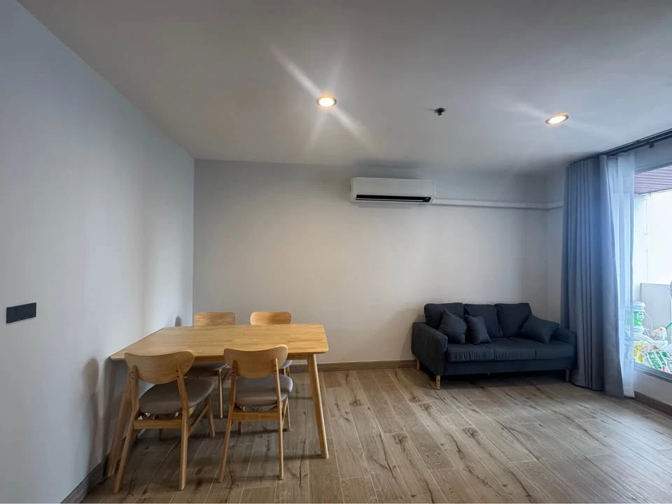 Pathumwan Resort for rent, spacious room, lots of usable space, good location, beautiful city view, not blocked, reserve now.