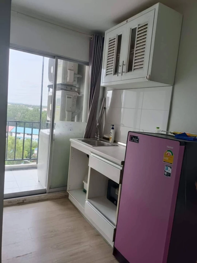 For rent: Ploen Ploen Condominium Rangsit-Workpoint, 8th floor, fully furnished room, reserve now, urgently.