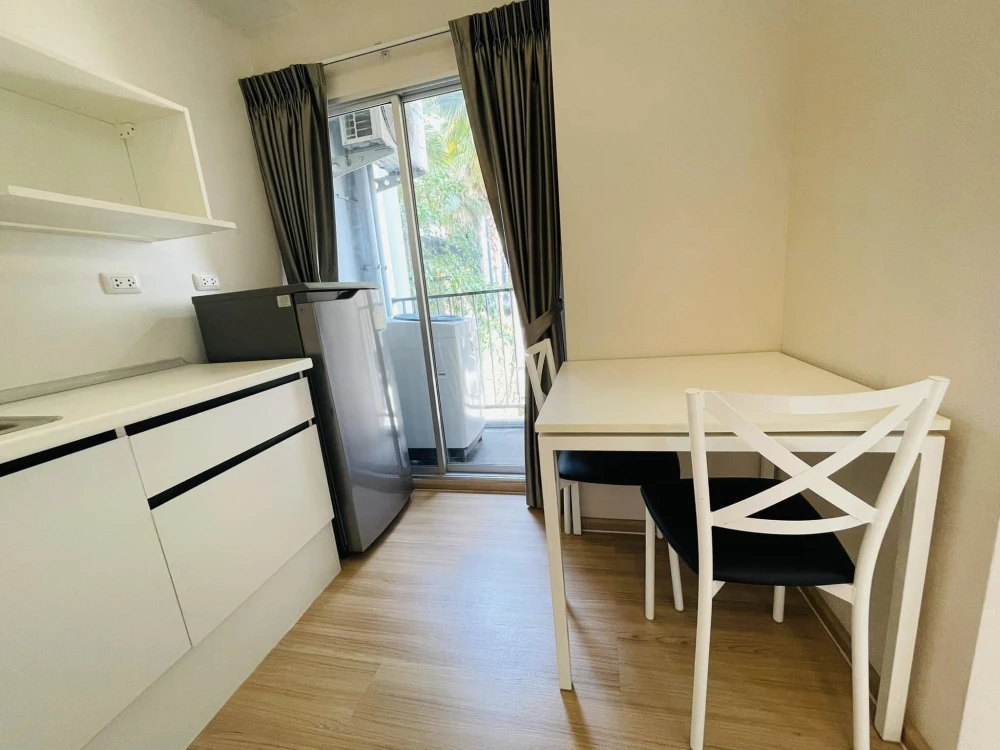 For rent: Plum Condo Bangyai Station, 2nd floor, fully furnished room, nice to live in. If interested, hurry and reserve now.