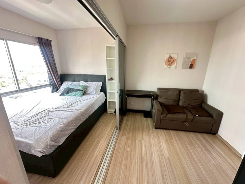 Plum Condo Bangyai Station for rent. Nice room, fully furnished. Book now!