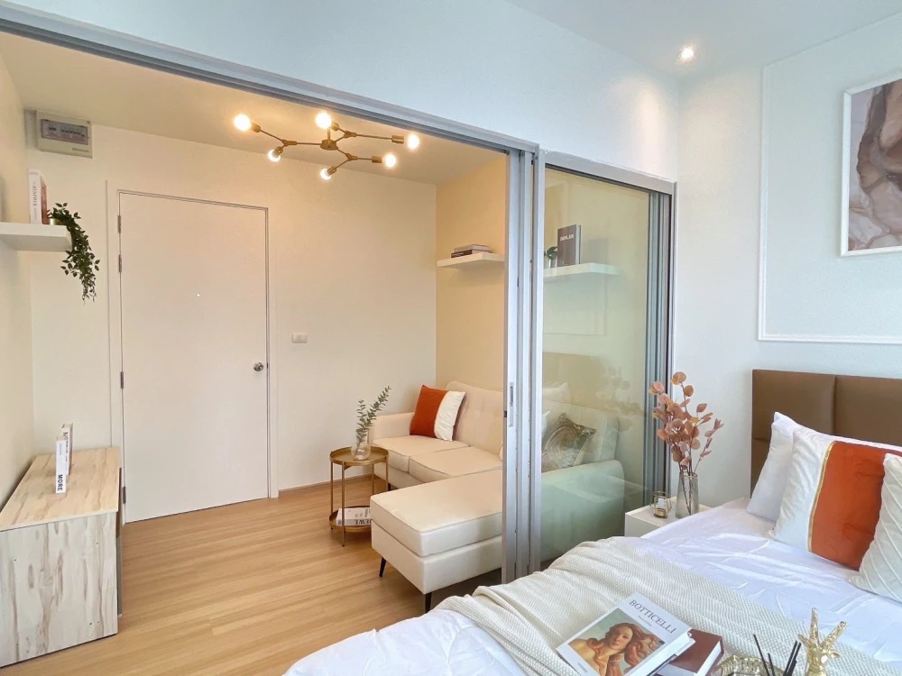 Plum Condo Bangyai Station for rent. Nice room, fully furnished, affordable price. Book now!