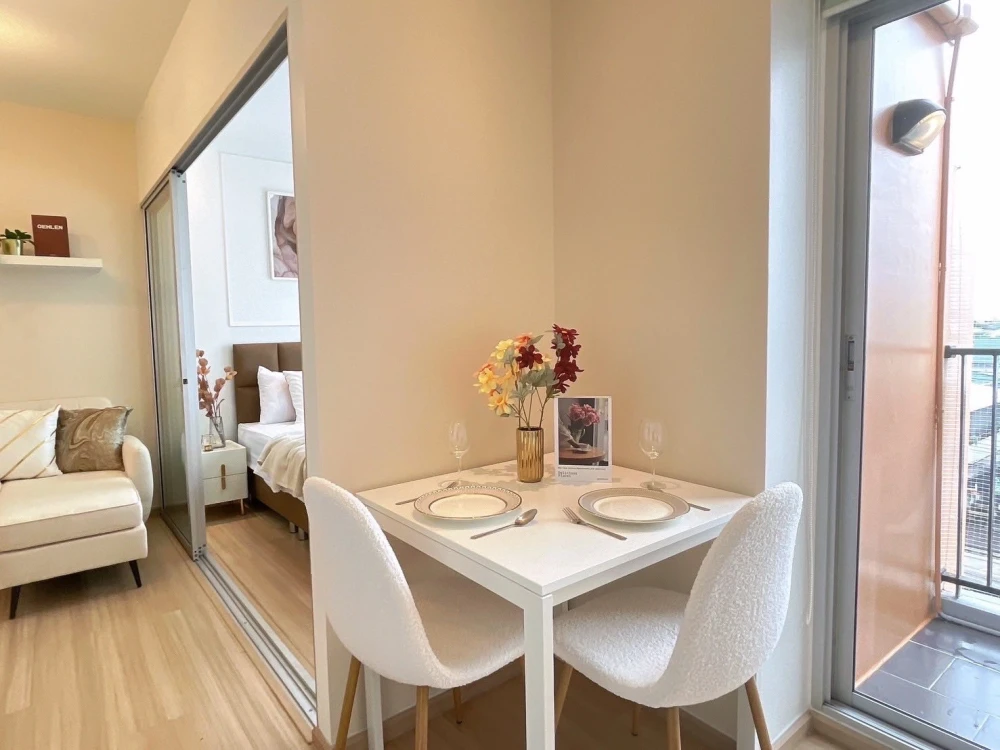 Plum Condo Bangyai Station for rent. Nice room, fully furnished, affordable price. Book now!