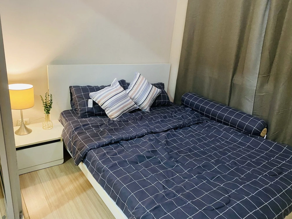 Plum Condo Bangyai Station for rent, ready to move in, low floor, affordable price, just bring your own luggage and move in. Hurry and reserve now+++