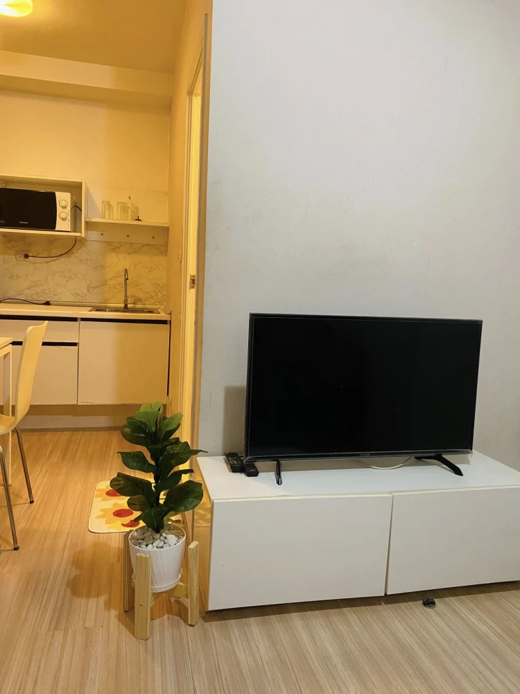 Plum Condo Bangyai Station for rent, ready to move in, low floor, affordable price, just bring your own luggage and move in. Hurry and reserve now+++