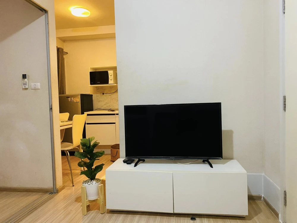 Plum Condo Bangyai Station for rent, ready to move in, low floor, affordable price, just bring your own luggage and move in. Hurry and reserve now+++
