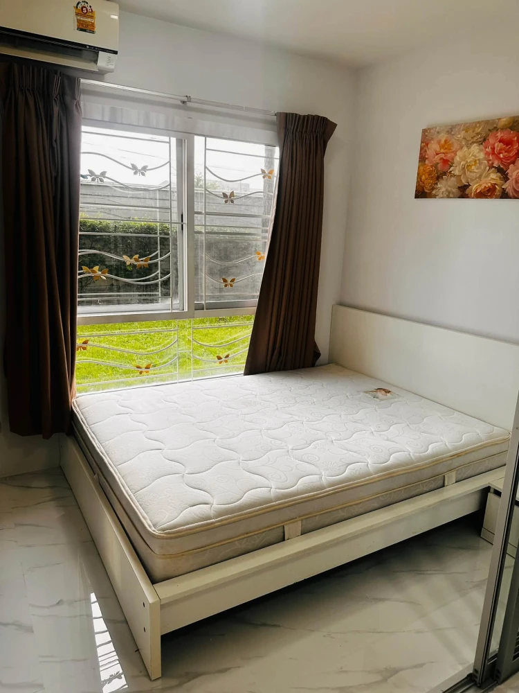Plum Condo Bangyai Station for rent, studio room, fully furnished. Just bring your bags and move in!