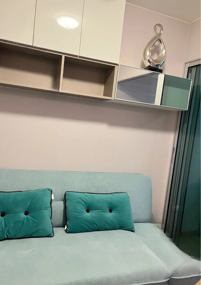 Plum Condo Chaengwattana Station for rent, Building A, Phase 2, fully furnished, just bring your own luggage and move in.