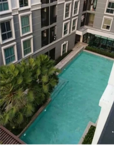 Plum Condo Chaengwattana Station for rent. Features a well-partitioned layout with clearly defined zones. Great value—book now so you don't miss out!
