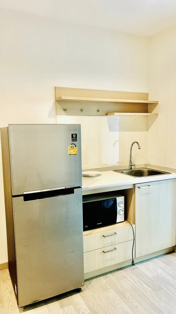 Plum Condo Chokchai 4 for rent, nice room, decorated in a cool tone, fully furnished, reserve now.