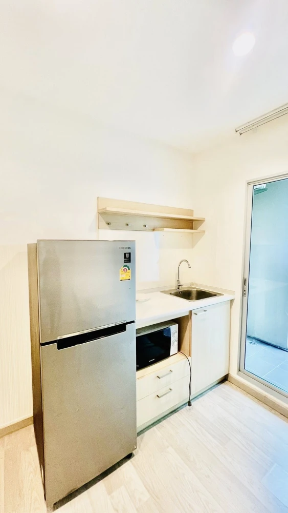 Plum Condo Chokchai 4 for rent, nice room, decorated in a cool tone, fully furnished, reserve now.