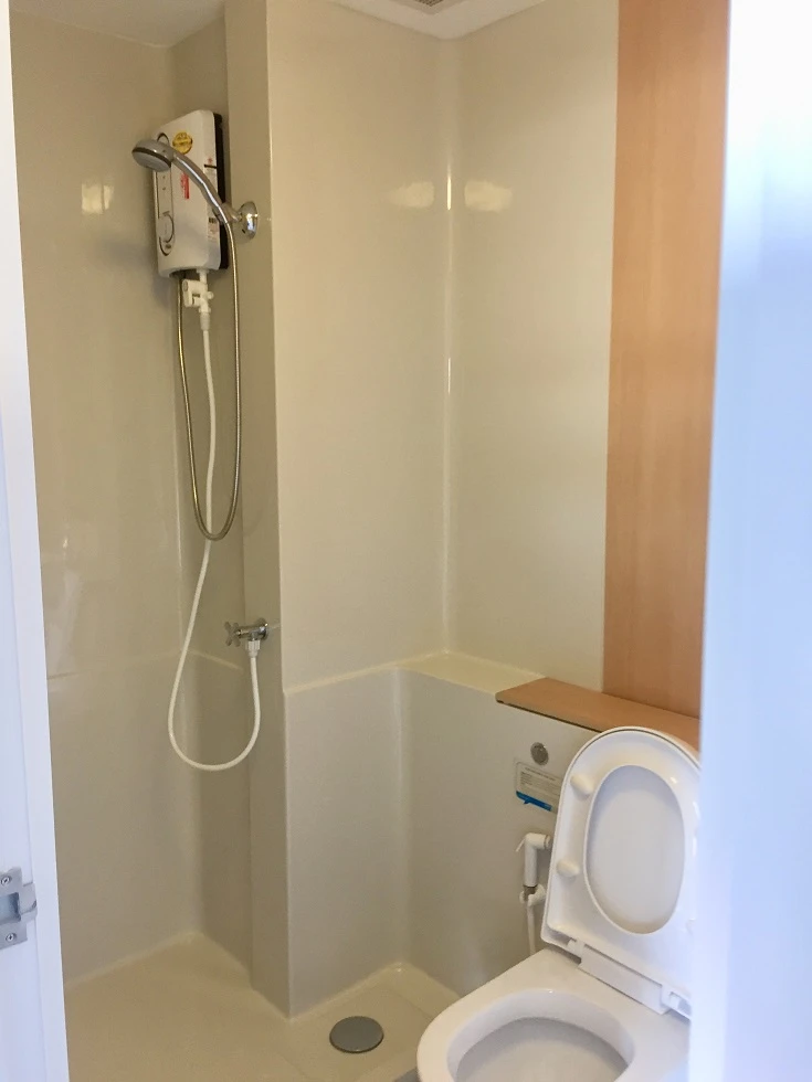 Plum Condo Extra Rama 2 for rent, 3rd floor unit, fully furnished and equipped with appliances. Book now!