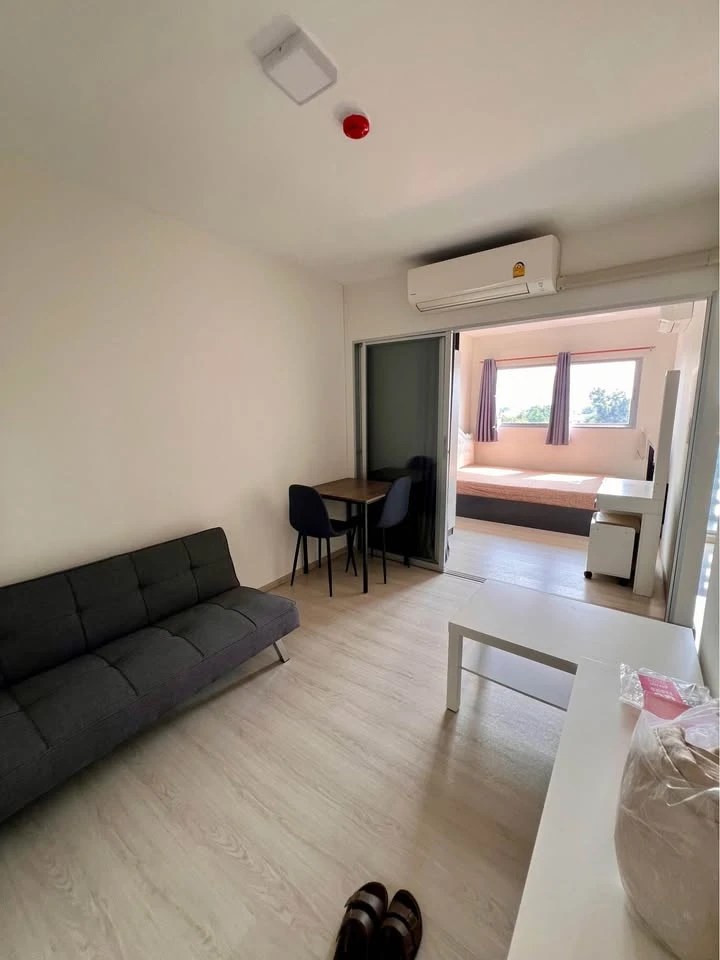 Plum Condo Extra Rama 2 (Phase 2) for rent. Fully furnished with all appliances; just bring your suitcase and move in!