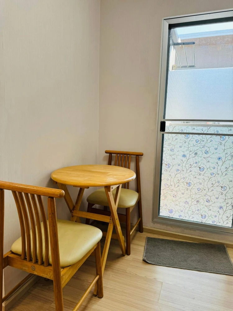 For rent: Plum Condo Ladprao 101, a nice room, fully furnished, just bring your bags and move in.