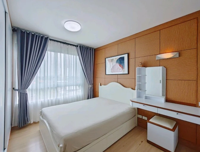 Plum Condo Nawamin for rent, 7th floor. Nice, fully furnished unit. Book now! Don't miss out!