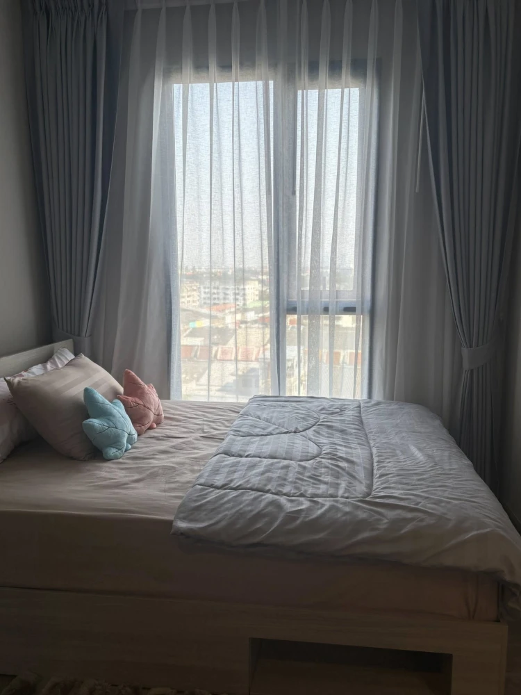 ให้เช่า Plum Condo New West Bangyai ห้องน่าอยู่ เฟอร์ + เครื่องใช้ไฟฟ้าพร้อม จองเลย