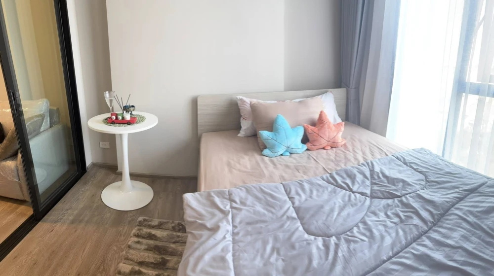ให้เช่า Plum Condo New West Bangyai ห้องน่าอยู่ เฟอร์ + เครื่องใช้ไฟฟ้าพร้อม จองเลย