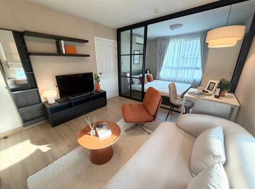Plum Condo Paholyothin 89 for rent, 1 bedroom, 1 bathroom, beautifully decorated, fully furnished, good location, just bring your bags and move in!